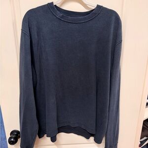 Abercrombie & Fitch Dark Blue Crew Neck Sweater